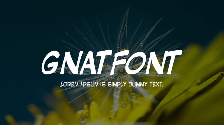GNATFONT Font
