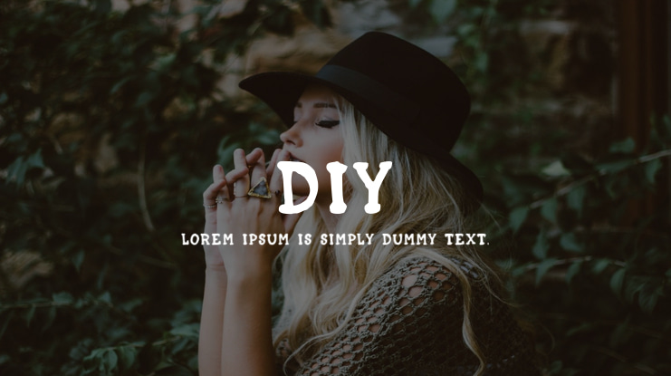 DIY Font