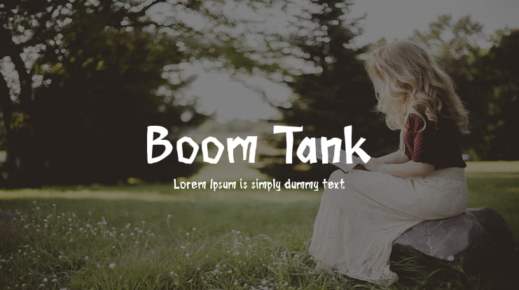 Boom Tank Font Family