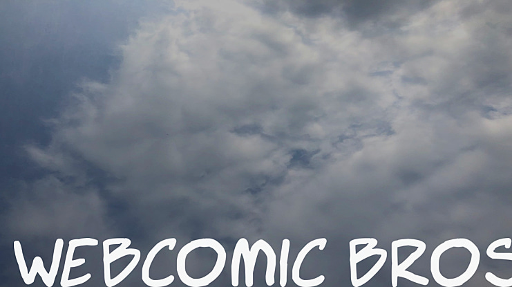 Webcomic Bros Font Family