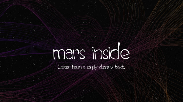mars inside Font
