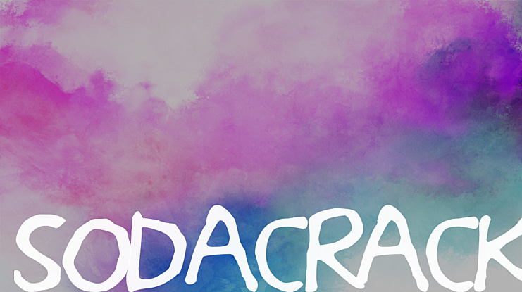SodaCrack Font