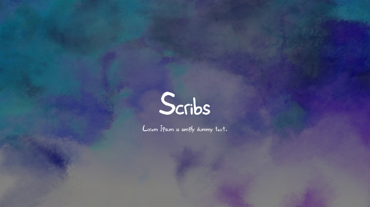 Scribs Font