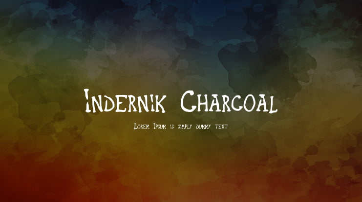 Indernik_Charcoal Font