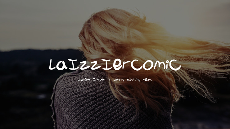 LaIzzIerComiC Font