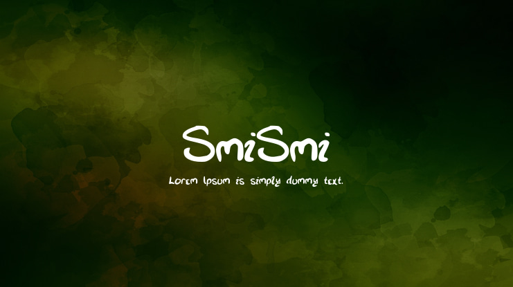 SmiSmi Font