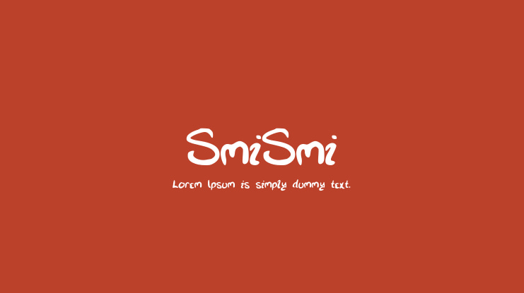 SmiSmi Font