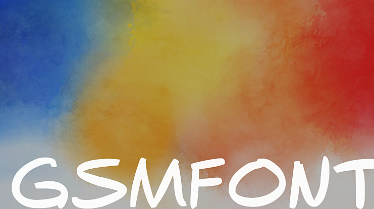 gsmfont Font