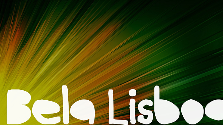 Bela Lisboa Font