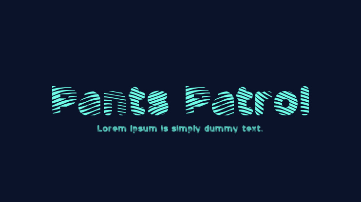 Pants Patrol Font