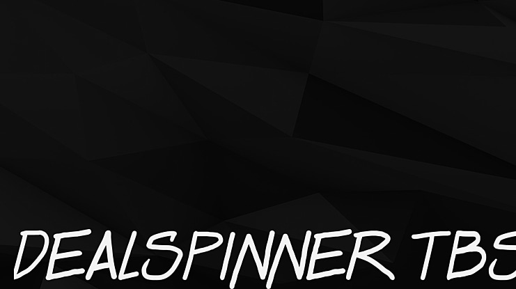Dealspinner TBS Font Family