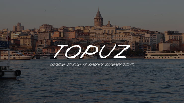 Topuz Font