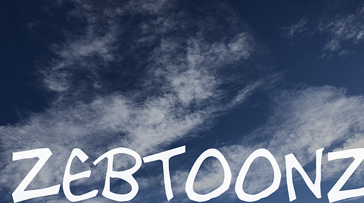 Zebtoonz Font Family