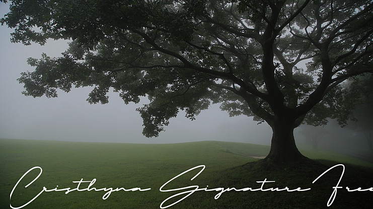 Cristhyna Signature Free Font
