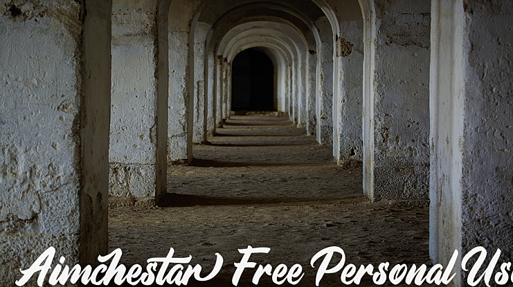 Aimchestar Free Personal Use Font