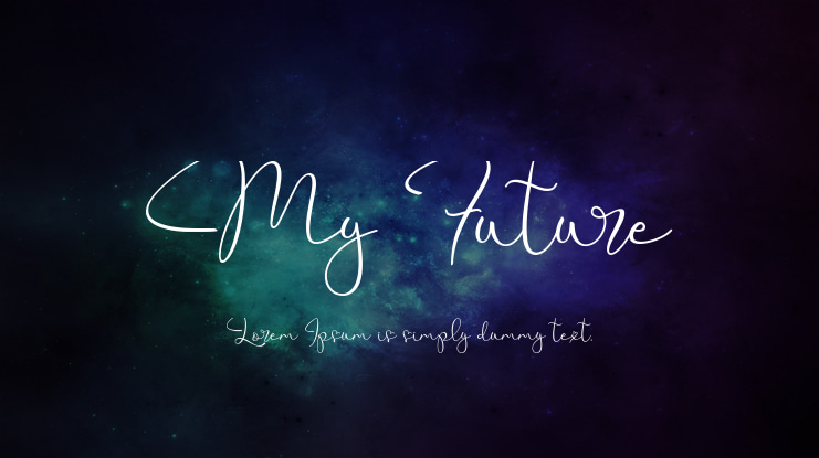 My Future Font