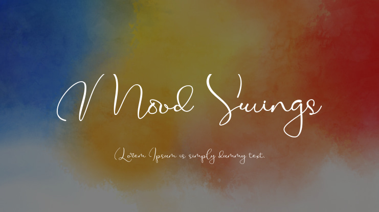 Mood Swings Font