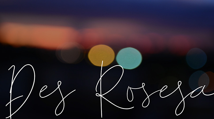 Des Rosesa Font