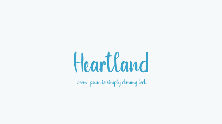 Heartland Font
