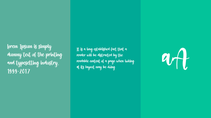 Blue Julieta Font Family