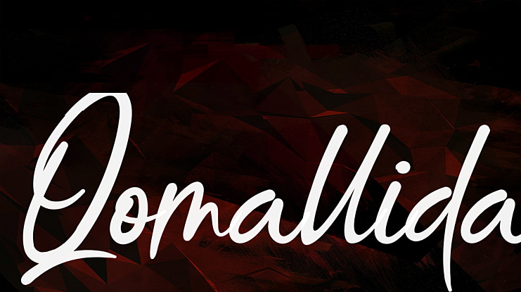 Qomallida Font