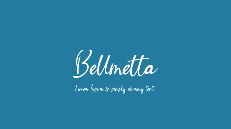 Bellmetta Font
