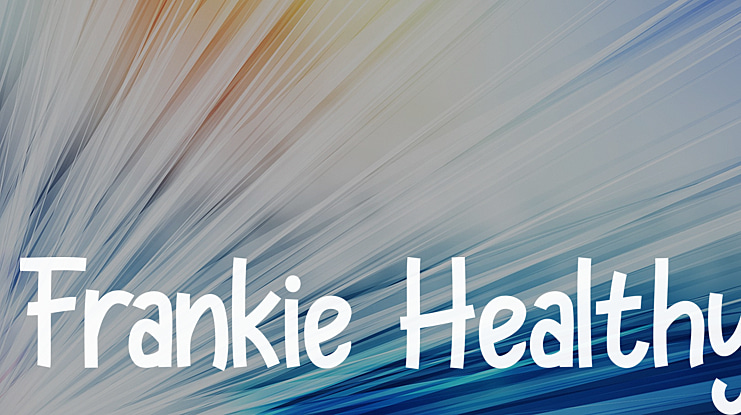 Frankie Healthy Font