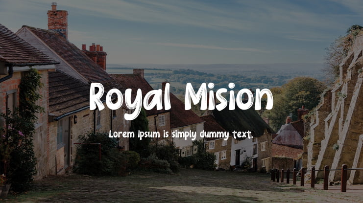 Royal Mision Font