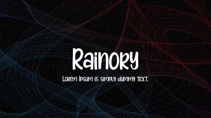 Rainory Font