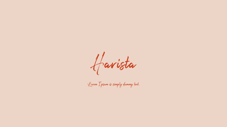 Harista Font