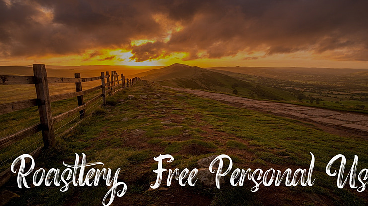 Roasttery  Free Personal Use Font