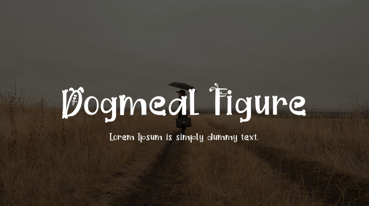 Dogmeal Figure Font Family