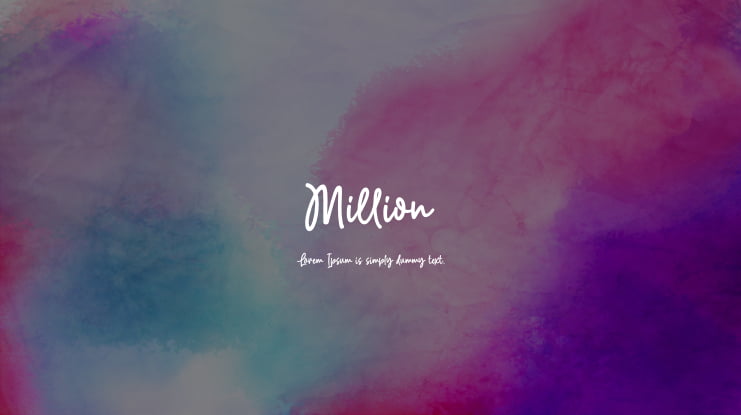 Million Font