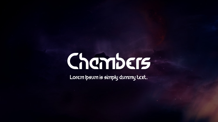 Chambers Font Family