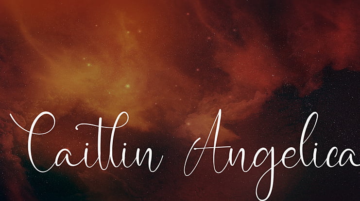 Caitlin Angelica Font Family