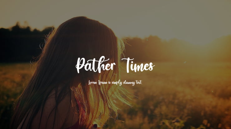 Pather Times Font Family