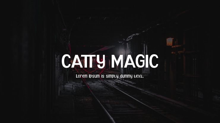 CATTY MAGIC Font