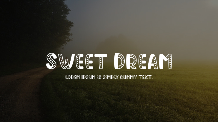 Sweet Dream Font