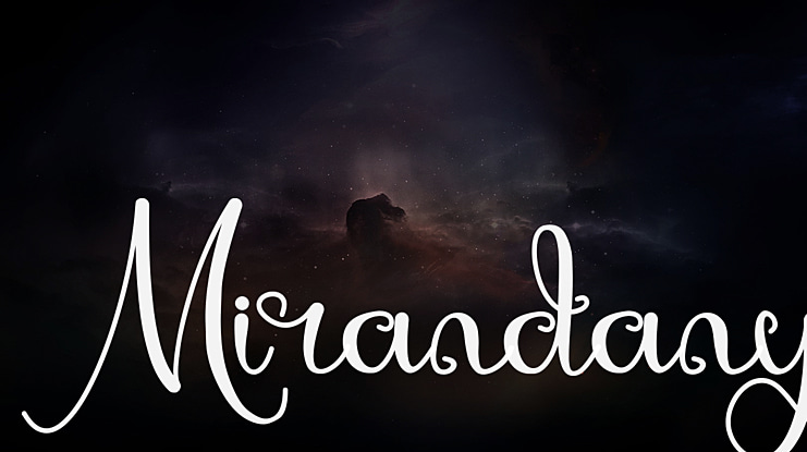 Mirandany Font