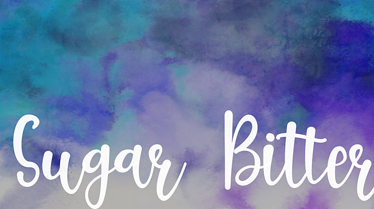 Sugar Bitter Font