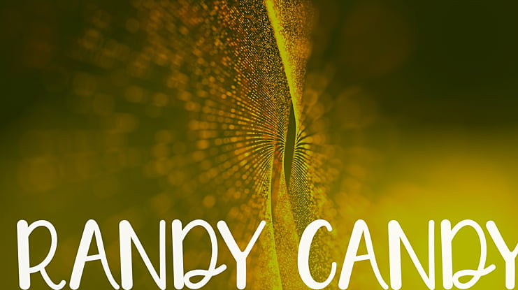 RANDY CANDY Font