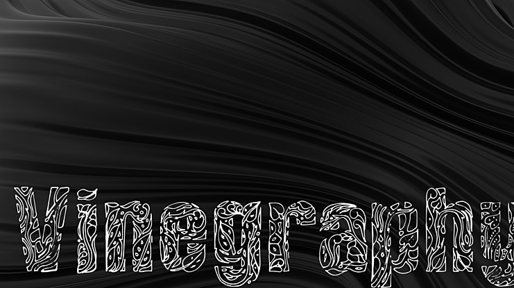 Vinegraphy Font