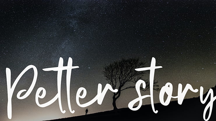 Petter story Font