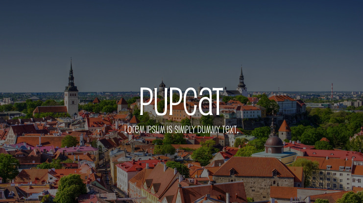 Pupcat Font