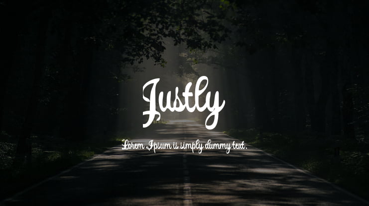 Justly Font