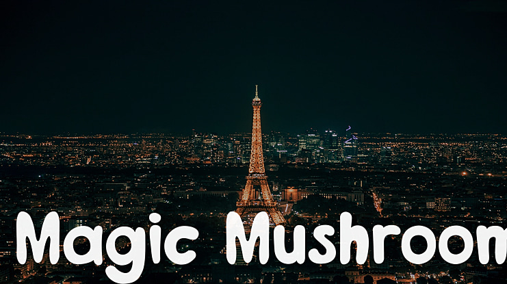 Magic Mushroom Font