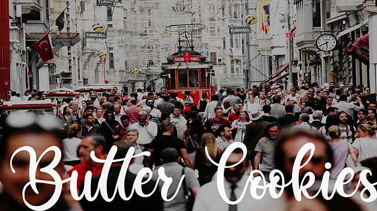 Butter Cookies Font Family
