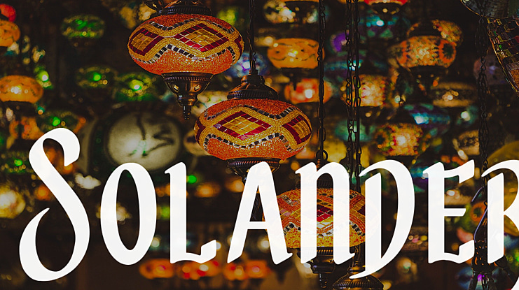 Solander Font