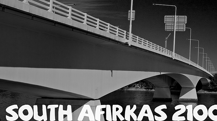 sOuTh Afirkas 2100 Font