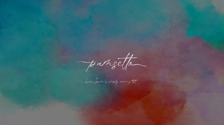 pamsetto Font